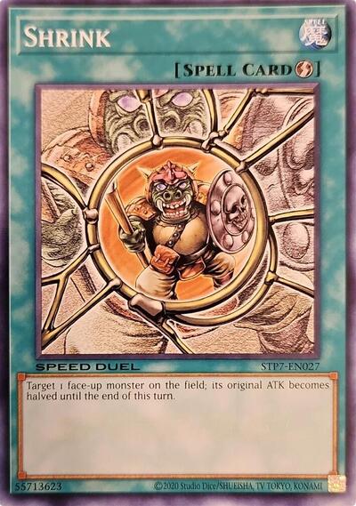 Shrink (STP7-EN027) [Speed Duel: Tournament Pack 7]