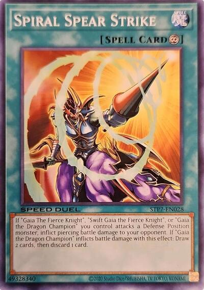 Spiral Spear Strike (STP7-EN028) [Speed Duel: Tournament Pack 7]