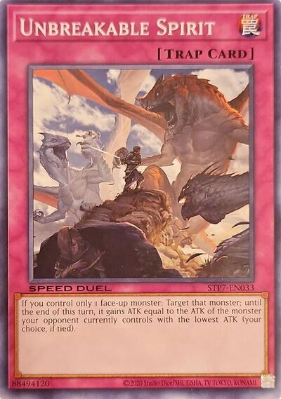 Unbreakable Spirit (STP7-EN033) [Speed Duel: Tournament Pack 7]