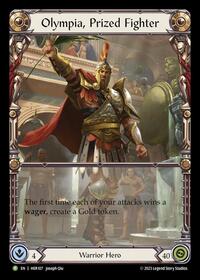 Olympia, Prized Fighter - HER107 (HER107) [Flesh and Blood: Promo Cards]