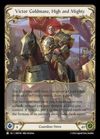 Victor Goldmane, High and Mighty - HER106 (HER106) [Flesh and Blood: Promo Cards]