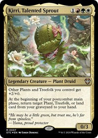 Kirri, Talented Sprout (7) [Commander: Outlaws of Thunder Junction]