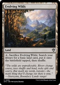 Evolving Wilds (292) [Commander: Outlaws of Thunder Junction]