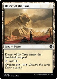 Desert of the True (286) [Commander: Outlaws of Thunder Junction]