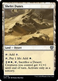 Shefet Dunes (318) [Commander: Outlaws of Thunder Junction]