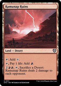 Ramunap Ruins (311) [Commander: Outlaws of Thunder Junction]