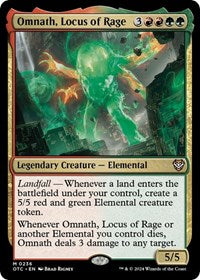 Omnath, Locus of Rage (236) [Commander: Outlaws of Thunder Junction]