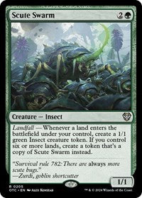 Scute Swarm (205) [Commander: Outlaws of Thunder Junction]