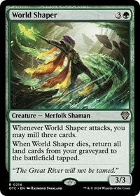 World Shaper (214) [Commander: Outlaws of Thunder Junction]