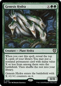 Genesis Hydra (193) [Commander: Outlaws of Thunder Junction]