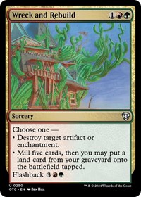 Wreck and Rebuild (250) [Commander: Outlaws of Thunder Junction]
