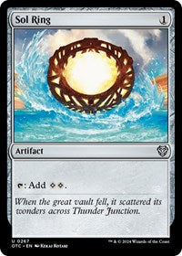 Sol Ring (267) [Commander: Outlaws of Thunder Junction]
