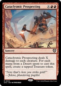 Cataclysmic Prospecting (24) [Commander: Outlaws of Thunder Junction]