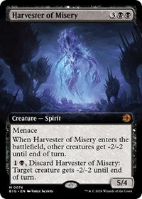 Harvester of Misery (Extended Art) (74) [Outlaws of Thunder Junction: The Big Score]