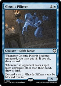 Ghostly Pilferer (98) [Commander: Outlaws of Thunder Junction]