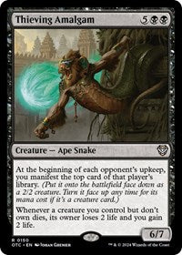 Thieving Amalgam (150) [Commander: Outlaws of Thunder Junction]