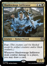 Shadowmage Infiltrator (240) [Commander: Outlaws of Thunder Junction]