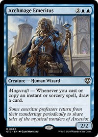 Archmage Emeritus (90) [Commander: Outlaws of Thunder Junction]