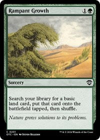 Rampant Growth (201) [Commander: Outlaws of Thunder Junction]