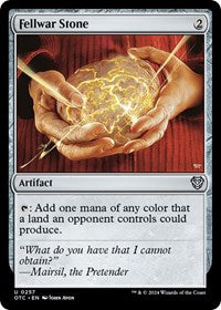 Fellwar Stone (257) [Commander: Outlaws of Thunder Junction]