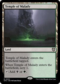 Temple of Malady (330) [Commander: Outlaws of Thunder Junction]