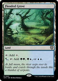 Flooded Grove (297) [Commander: Outlaws of Thunder Junction]