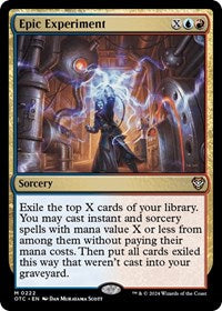 Epic Experiment (222) [Commander: Outlaws of Thunder Junction]