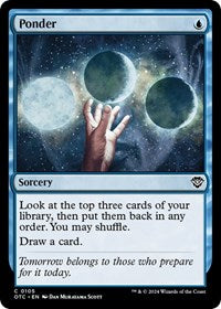 Ponder (105) [Commander: Outlaws of Thunder Junction]