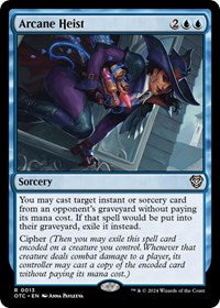 Arcane Heist (13) [Commander: Outlaws of Thunder Junction]