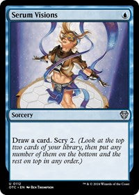 Serum Visions (112) [Commander: Outlaws of Thunder Junction]