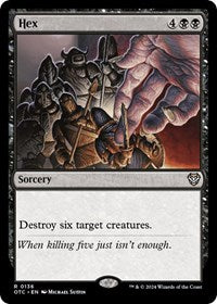 Hex (136) [Commander: Outlaws of Thunder Junction]