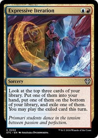 Expressive Iteration (224) [Commander: Outlaws of Thunder Junction]