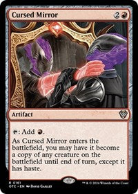Cursed Mirror (161) [Commander: Outlaws of Thunder Junction]