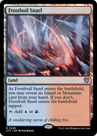 Frostboil Snarl (298) [Commander: Outlaws of Thunder Junction]