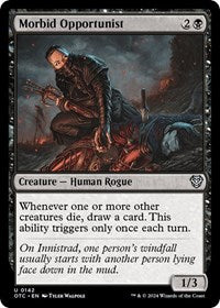 Morbid Opportunist (142) [Commander: Outlaws of Thunder Junction]