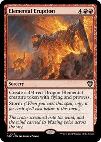 Elemental Eruption (27) [Commander: Outlaws of Thunder Junction]