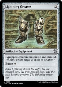 Lightning Greaves (260) [Commander: Outlaws of Thunder Junction]