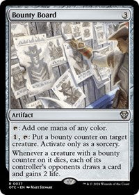 Bounty Board (37) [Commander: Outlaws of Thunder Junction]