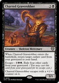Charred Graverobber (19) [Commander: Outlaws of Thunder Junction]