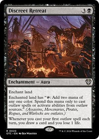 Discreet Retreat (20) [Commander: Outlaws of Thunder Junction]