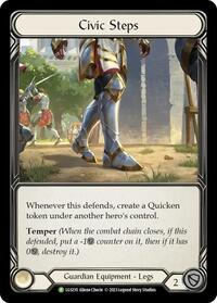 Civic Steps - LGS210 (LGS210) [Flesh and Blood: Promo Cards]