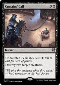 Curtains' Call (130) [Commander: Outlaws of Thunder Junction]