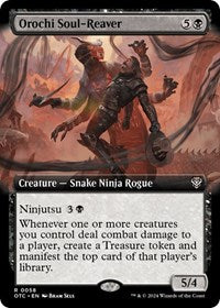 Orochi Soul-Reaver (Extended Art) (58) [Commander: Outlaws of Thunder Junction]