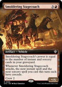 Smoldering Stagecoach (Extended Art) (66) [Commander: Outlaws of Thunder Junction]