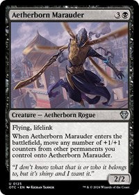 Aetherborn Marauder (125) [Commander: Outlaws of Thunder Junction]