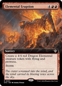 Elemental Eruption (Extended Art) (63) [Commander: Outlaws of Thunder Junction]