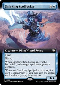 Smirking Spelljacker (Extended Art) (52) [Commander: Outlaws of Thunder Junction]