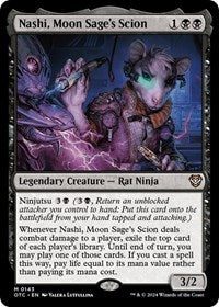 Nashi, Moon Sage's Scion (143) [Commander: Outlaws of Thunder Junction]