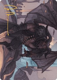 Rakdos Joins Up Art Card (Gold-Stamped Signature) (31) [Art Series: Outlaws of Thunder Junction]