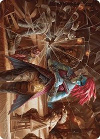 Obeka, Splitter of Seconds Art Card (28) [Art Series: Outlaws of Thunder Junction]